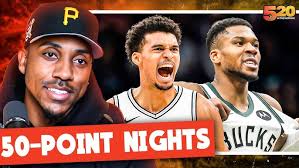 Jeff Teague reacts to Giannis, Wemby 50-point games, LeBron's triple double | @club520podcast